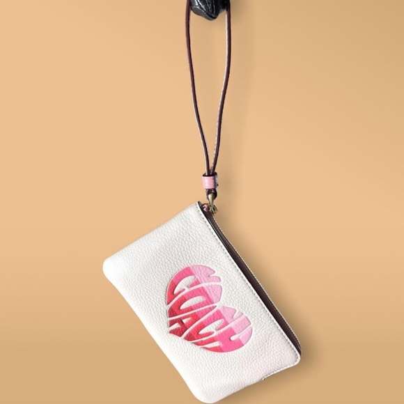 Coach Heart Wristlet - Picture 3 of 4